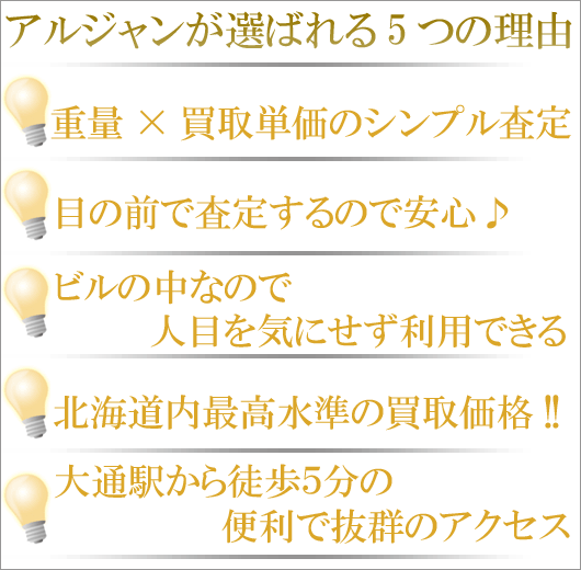 選ばれる理由